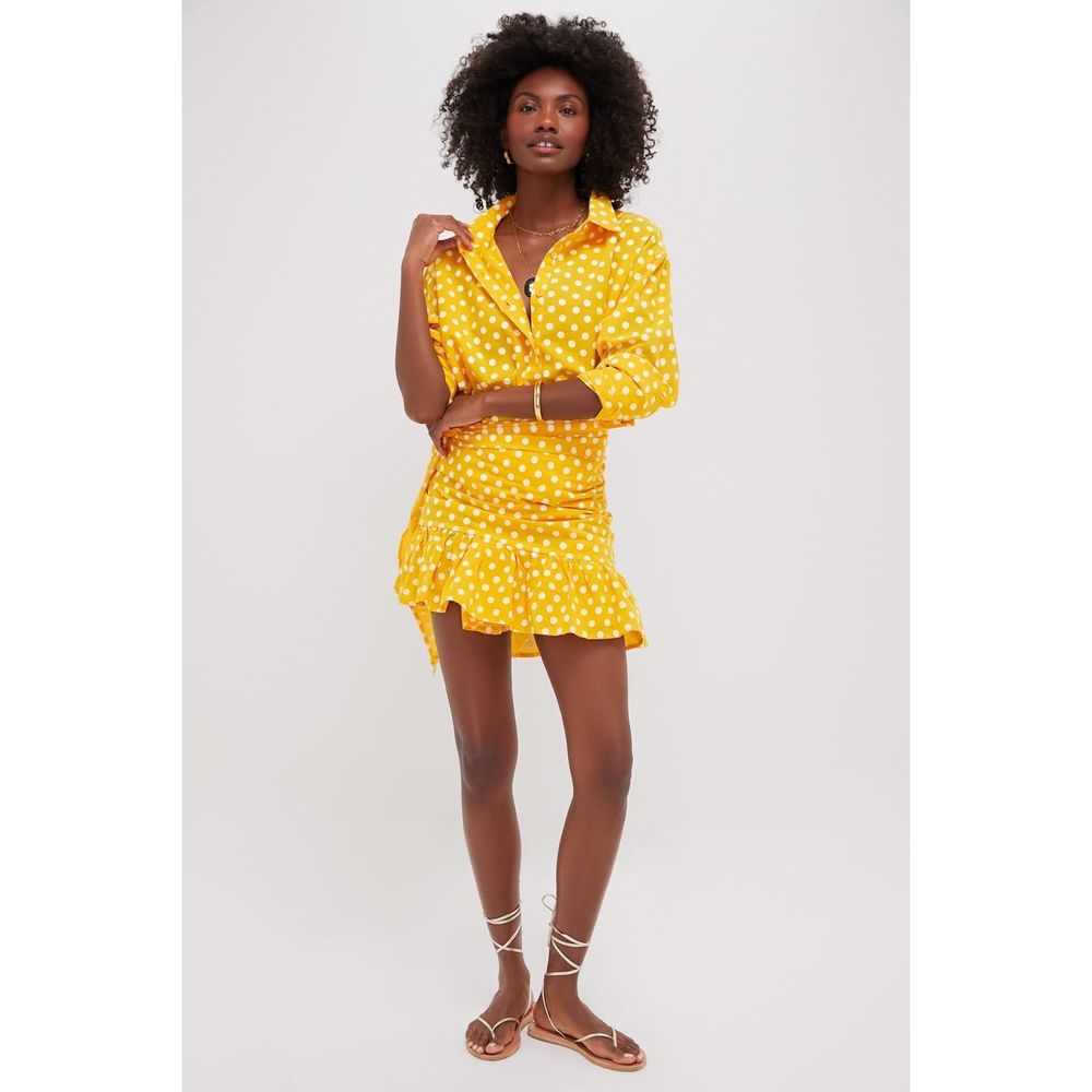 Lemonade Short Ruffle Power Pareo - Picture 6 of 6